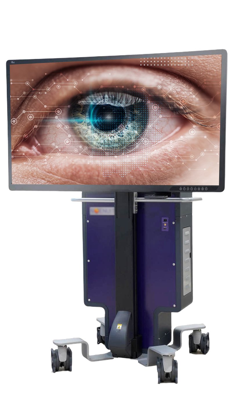 NGENUITY 3D Visualization System Alcon — Sistema de visualização digital usado como apoio à cirurgia ocular