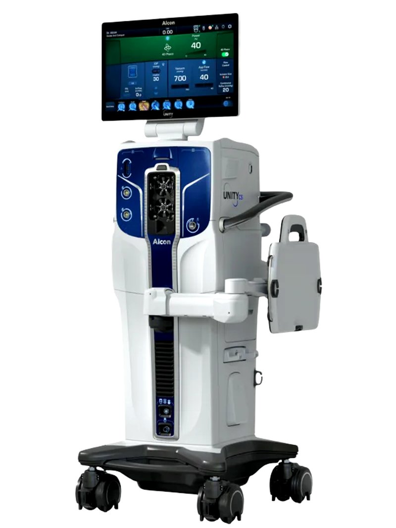 UNITY VC 4D Alcon — Plataforma integrada de apoio à cirurgia ocular de catarata e retina