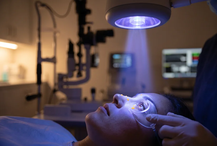 Crosslinking de Colágeno para ceratocone — Dr. Cláudio Vieira